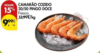 Pingo Doce Pingo doce - camarão cozido 30/50 pingo doce promoção