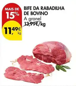Pingo Doce A+ - bife da rabadilha de bovino promoção