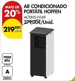 Pingo Doce Hoffen - ar condicionado portatil promoção