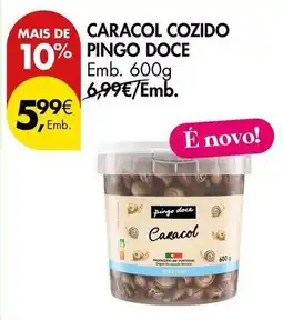 Pingo Doce Pingo doce - caracol cozido promoção