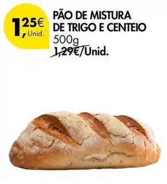 Pingo Doce Pão de mistura de trigo e centeio promoção