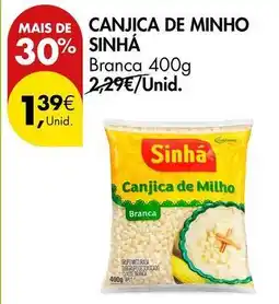 Pingo Doce Canjica de minho promoção