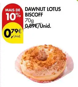 Pingo Doce Lotus - dawnut biscoff promoção