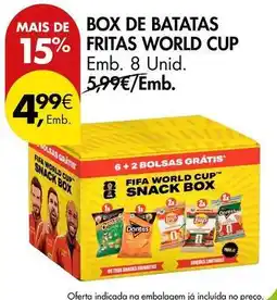 Pingo Doce Doritos - box de batatas fritas world cup promoção