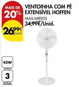 Pingo Doce com - ventoinha com pe extensivel hoffen promoção