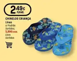Intermarché Chinelos criança linea promoção