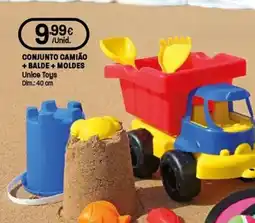 Intermarché Conjunto camião + balde+moldes Unice Toys promoção