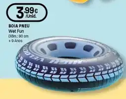 Intermarché Boia pneu wet fun promoção