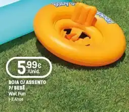 Intermarché Boia c/assento p/bebe wet fun promoção