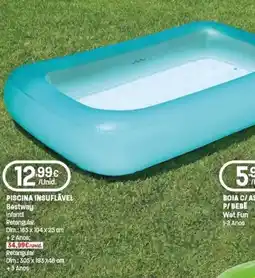 Intermarché Piscina insuflavel bestway infantil promoção