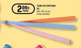 Tubo de espuma bc