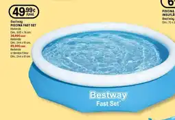 Intermarché Bestway piscina fast set promoção