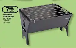 Intermarché Grelhador rectangular bbq lovers promoção