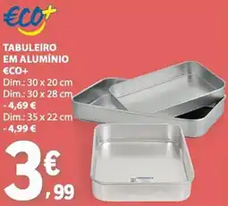 E.Leclerc Tabuleiro em alumínio €co+ promoção