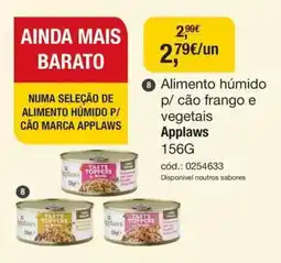 Tibi - Pets for Life Alimento húmido p/ cão frango e vegetais Applaws promoção