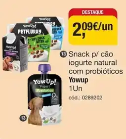 Tibi - Pets for Life Snack p/ cão iogurte natural com probióticos Yowup promoção