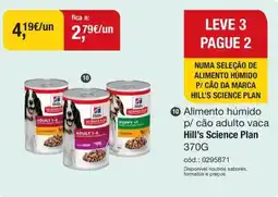 Tibi - Pets for Life Alimento húmido p/cão adulto vaca Hill's Science Plan promoção
