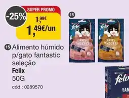 Tibi - Pets for Life Alimento húmido p/gato fantastic seleção Felix promoção