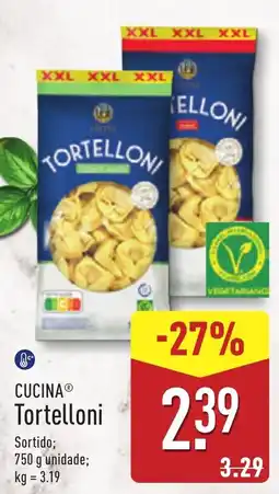 ALDI CUCINA Tortelloni promoção