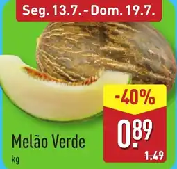 ALDI Melão Verde promoção
