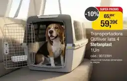Tibi - Pets for Life Transportadora Gulliver lata 4 Stefanplast promoção