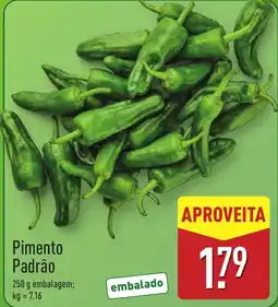 ALDI Pimento Padrão promoção