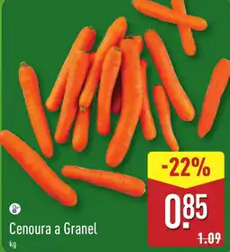 ALDI Cenoura a Granel promoção