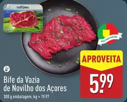 ALDI Bife da Vazia de Novilho dos Açores promoção
