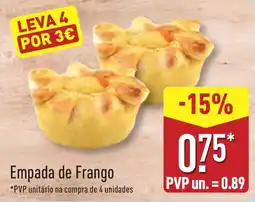 ALDI Empada de Frango promoção