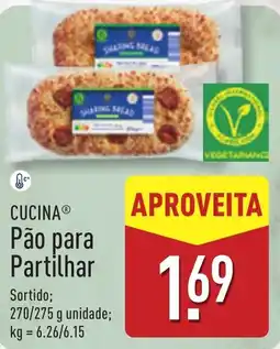 ALDI CUCINA Pão para Partilhar promoção
