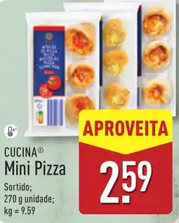 ALDI CUCINA Mini Pizza promoção