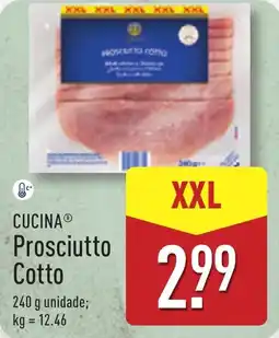 ALDI CUCINA Prosciutto Cotto XXL promoção