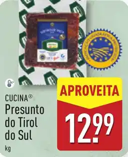 ALDI CUCINAⓇ Presunto do Tirol do Sul promoção