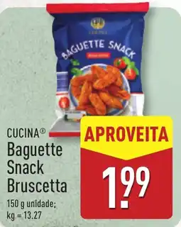 ALDI CUCINA Baguette Snack Bruscetta promoção