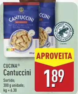 ALDI CUCINA Cantuccini promoção