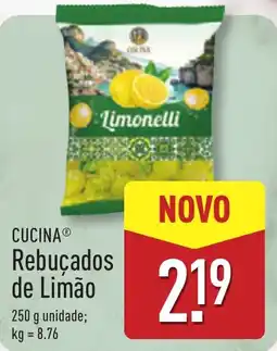 ALDI CUCINA Rebucados de Limão promoção