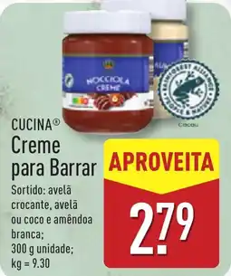 ALDI CUCINA Creme para Barrar promoção