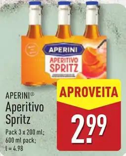 ALDI APERINI Aperitivo Spritz promoção