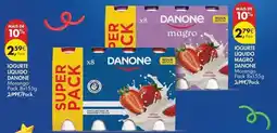 Pingo Doce Danone - iogurte liquido promoção