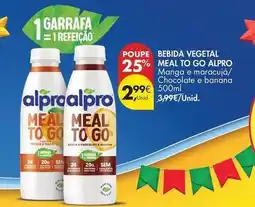 Pingo Doce Alpro - bebida vegetal promoção