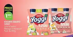 Pingo Doce Lima - iogurte liquido promoção