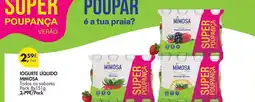 Pingo Doce Mimosa - iogurte liquido promoção