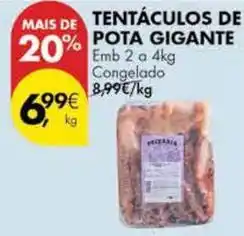 Pingo Doce A+ - tentáculos de pota gigante promoção