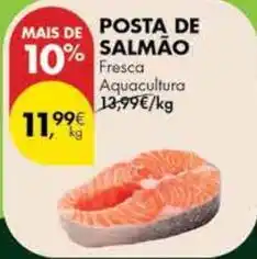 Pingo Doce Aquacultura - posta de salmão promoção