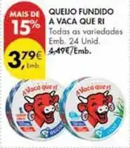 Pingo Doce A vaca que ri - queijo fundido promoção