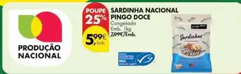 Pingo Doce Pingo doce - sardinha nacional promoção