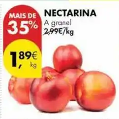 Pingo Doce A+ - nectarina promoção