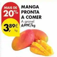 Pingo Doce A+ - manga pronta a comer promoção
