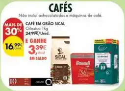 Pingo Doce Sical - café em grão promoção