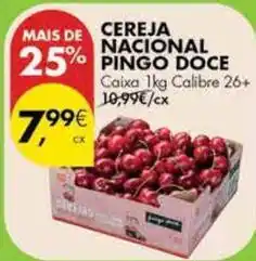 Pingo Doce Pingo doce - cereja nacional promoção